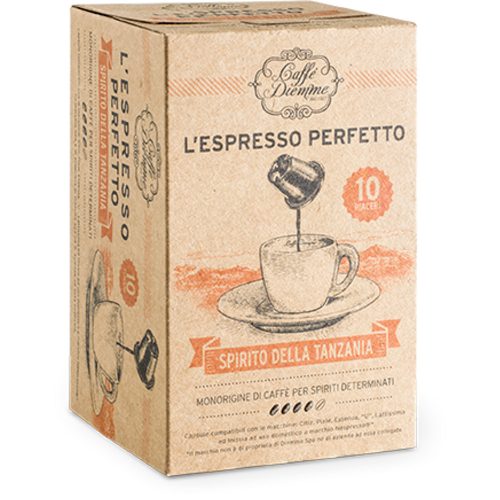 Diemme Tanzania Nespresso kompatibilis kapszula 10 db 100% Arabica