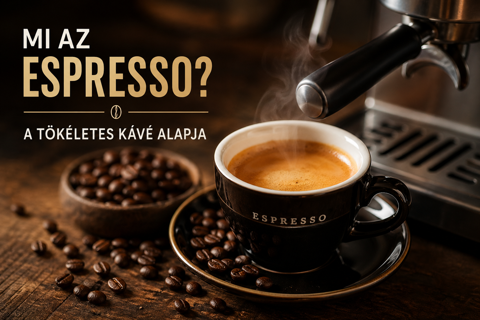 Mi az espresso? – A tökéletes kávé alapja